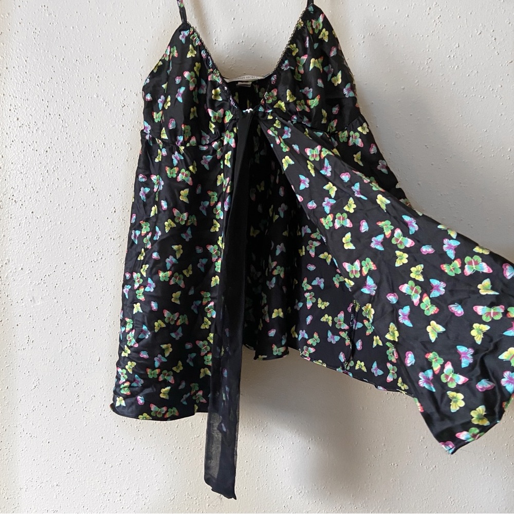 Victoria’s Secret Y2K butterfly babydoll top